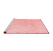 Modern Red Washable Rugs