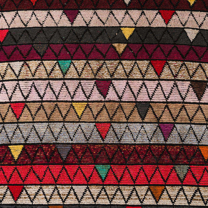 Machine Washable Abstract Dark Almond Brown Rug, wshabs5026