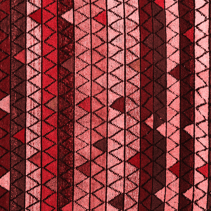 Machine Washable Oriental Red Modern Rug, wshabs5026red