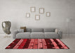 Modern Red Washable Rugs