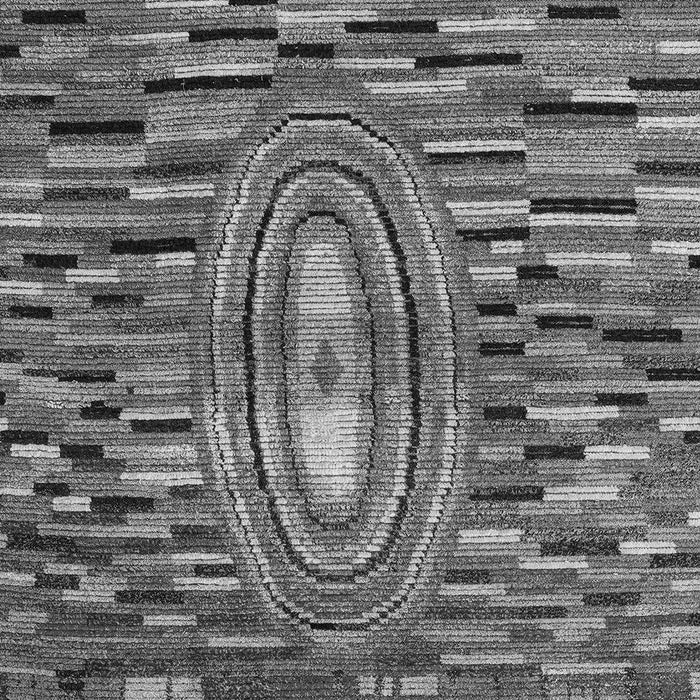 Machine Washable Oriental Gray Modern Rug, wshabs5027gry