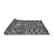 Sideview of Oriental Gray Modern Rug, abs5027gry