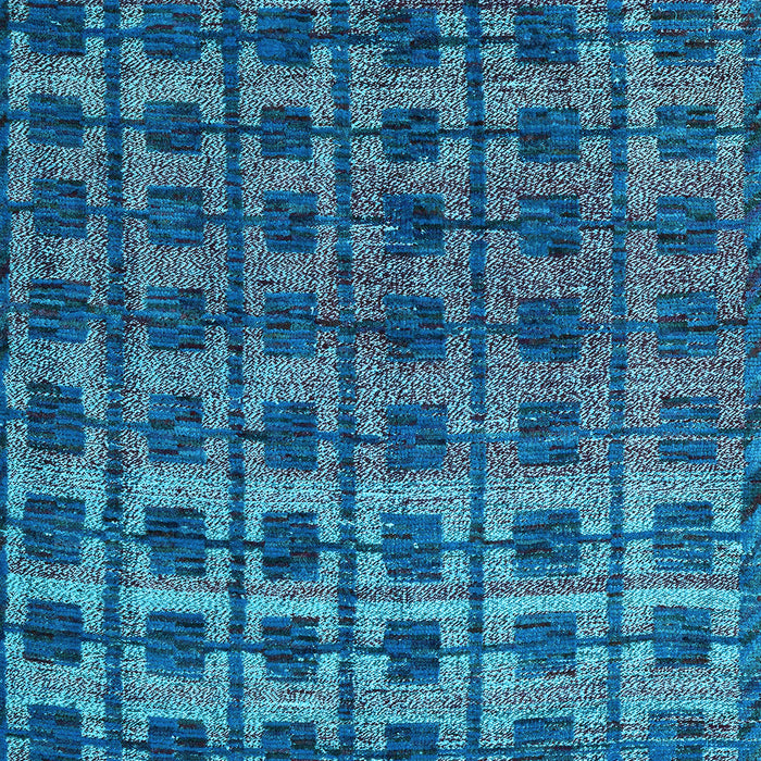 Oriental Light Blue Modern Rug, abs5028lblu