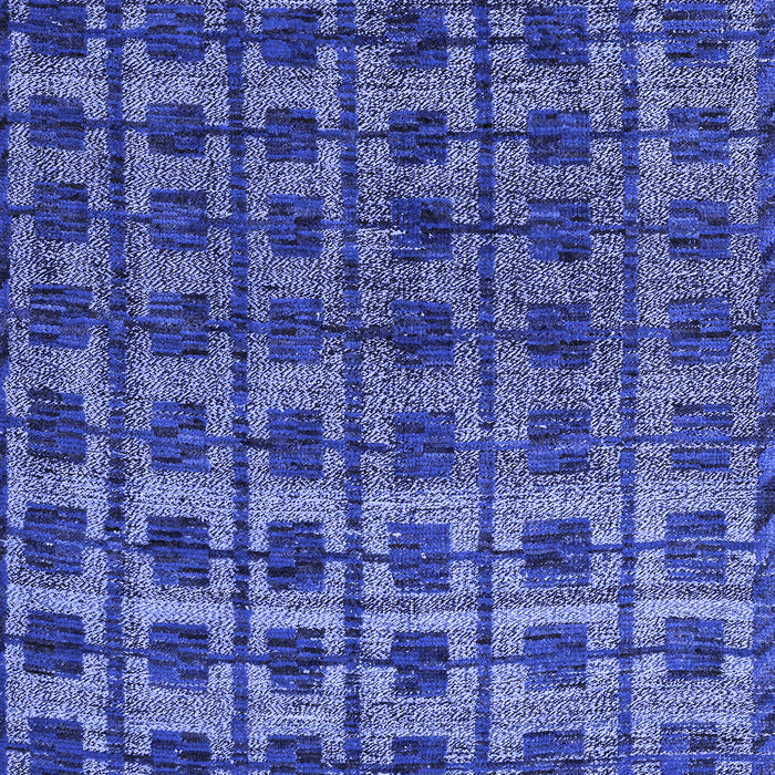 Machine Washable Oriental Blue Modern Rug, wshabs5028blu