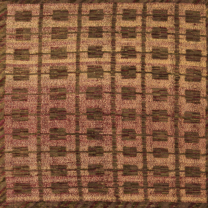 Square Oriental Orange Modern Rug, abs5028org