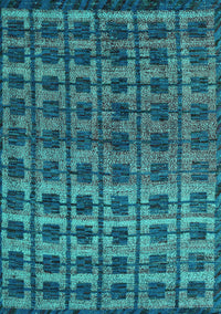 Oriental Turquoise Modern Rug, abs5028turq