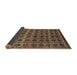 Sideview of Oriental Brown Modern Rug, abs5028brn