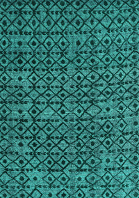 Oriental Turquoise Modern Rug, abs5029turq