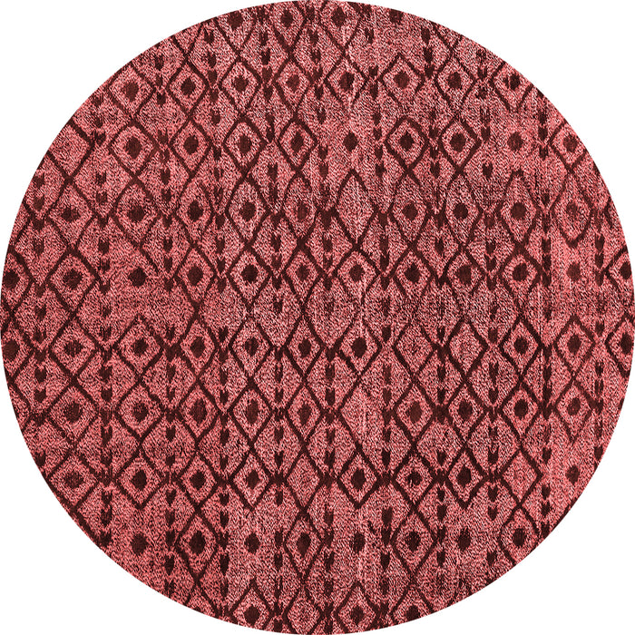 Machine Washable Oriental Red Modern Rug, wshabs5029red