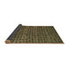 Sideview of Oriental Brown Modern Rug, abs5029brn