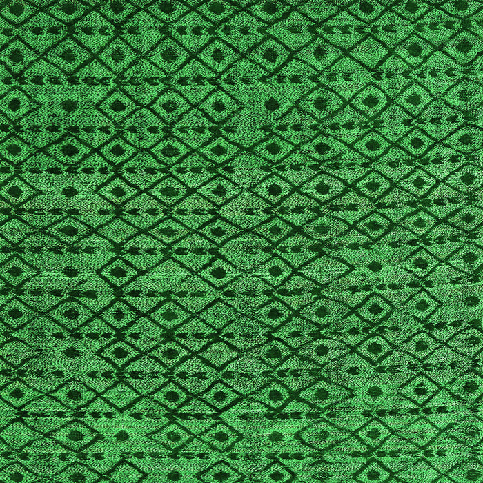 Square Oriental Green Modern Rug, abs5029grn