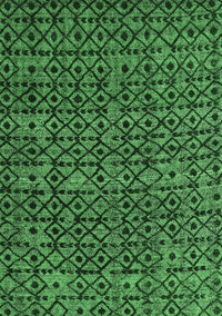 Oriental Emerald Green Modern Rug, abs5029emgrn