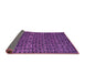 Sideview of Oriental Pink Modern Rug, abs5029pnk