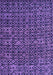 Machine Washable Oriental Purple Modern Area Rugs, wshabs5029pur