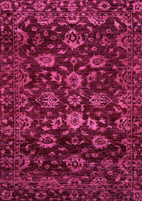 Oriental Pink Traditional Rug, abs502pnk