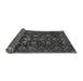 Sideview of Oriental Gray Traditional Rug, abs502gry