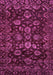 Oriental Purple Traditional Rug, abs502pur