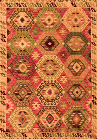 Oriental Orange Modern Rug, abs5030org