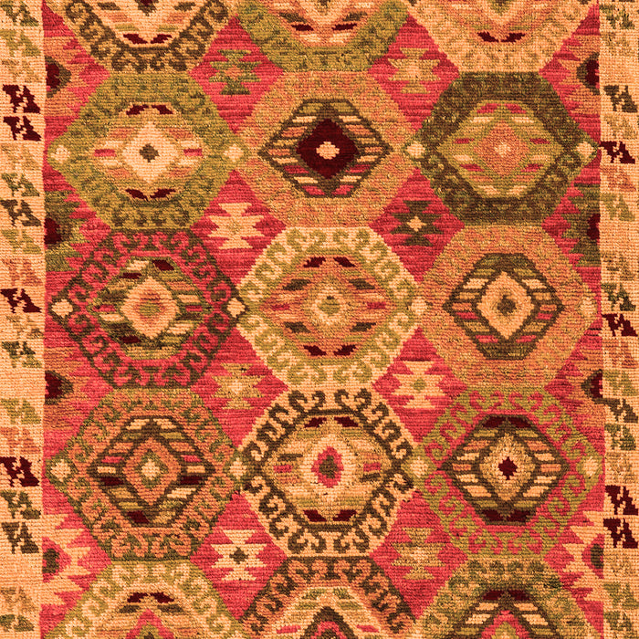 Oriental Orange Modern Rug, abs5030org