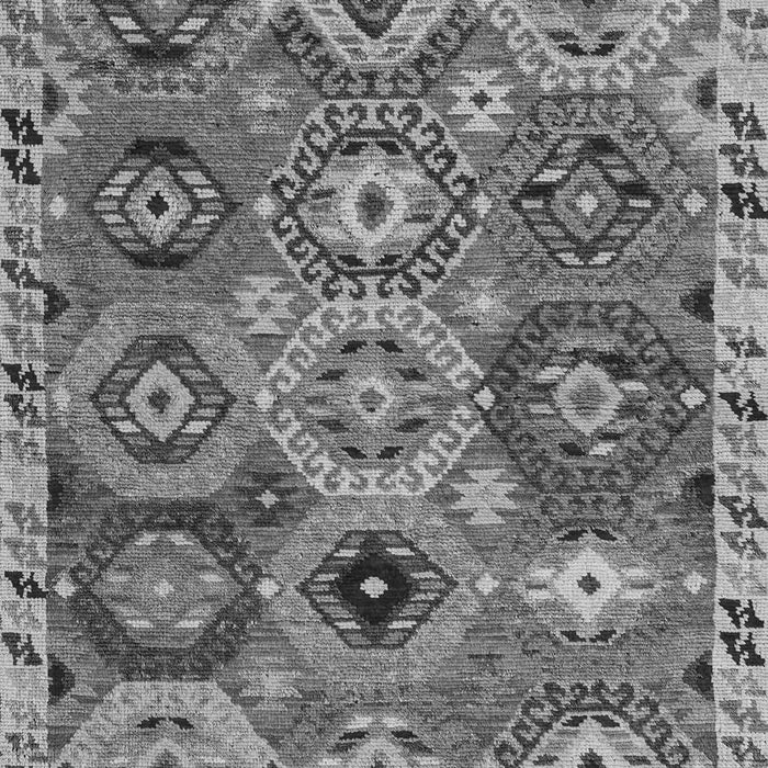 Machine Washable Oriental Gray Modern Rug, wshabs5030gry