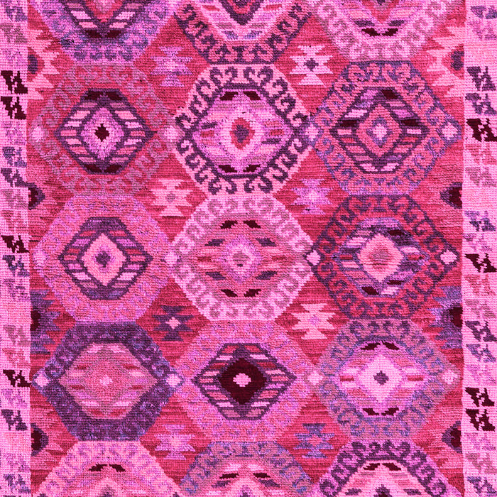 Machine Washable Oriental Pink Modern Rug, wshabs5030pnk