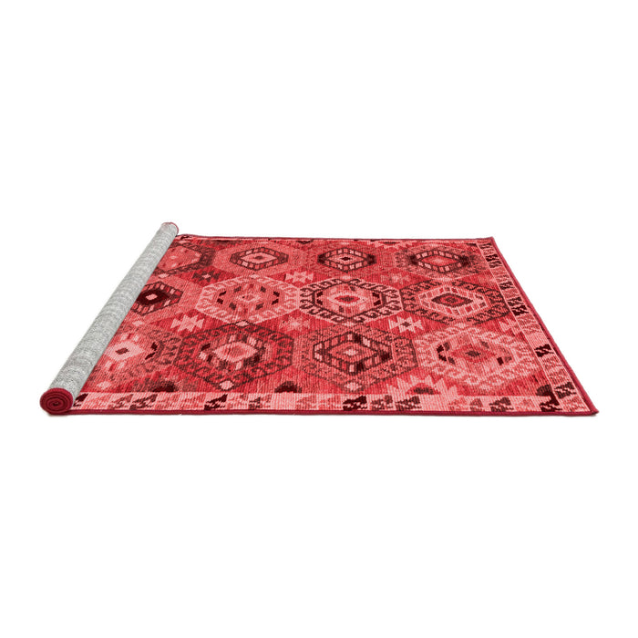 Modern Red Washable Rugs