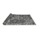 Sideview of Oriental Gray Modern Rug, abs5030gry