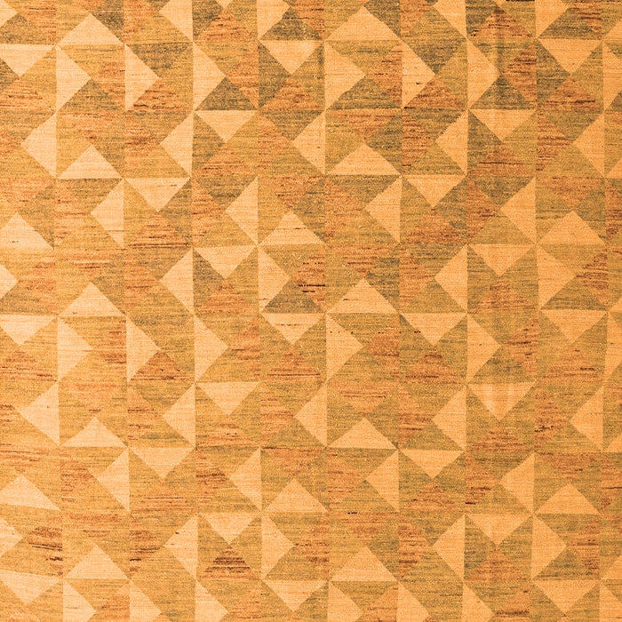 Machine Washable Oriental Orange Modern Area Rugs, wshabs5031org