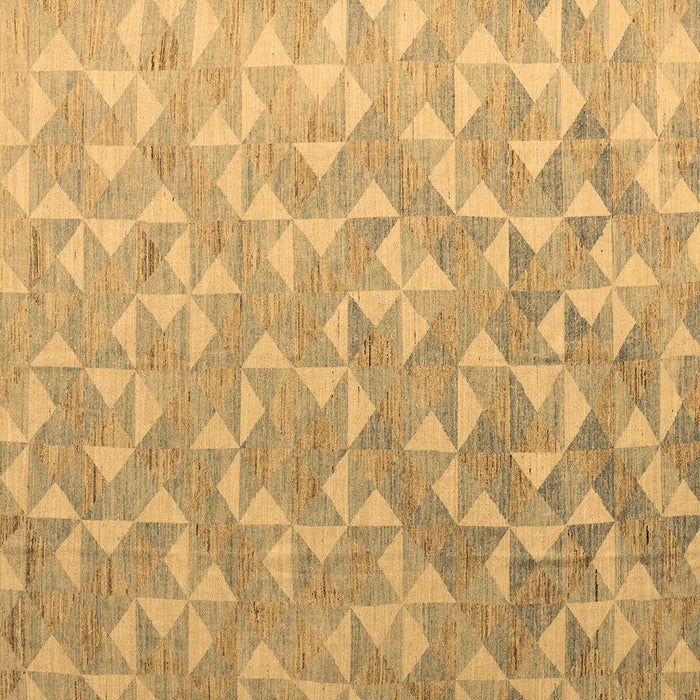 Square Machine Washable Oriental Brown Modern Rug, wshabs5031brn