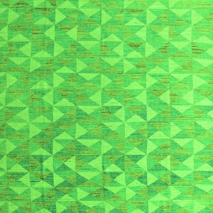 Square Oriental Green Modern Rug, abs5031grn