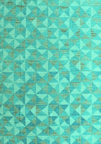 Oriental Turquoise Modern Rug, abs5031turq