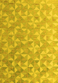 Oriental Yellow Modern Rug, abs5031yw