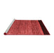 Modern Red Washable Rugs