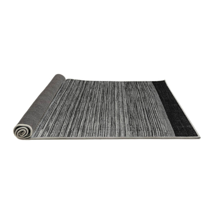 Sideview of Oriental Gray Modern Rug, abs5032gry