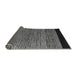 Sideview of Oriental Gray Modern Rug, abs5032gry