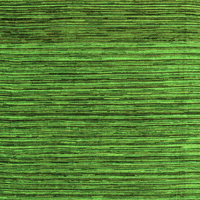 Machine Washable Oriental Green Modern Area Rugs, wshabs5032grn