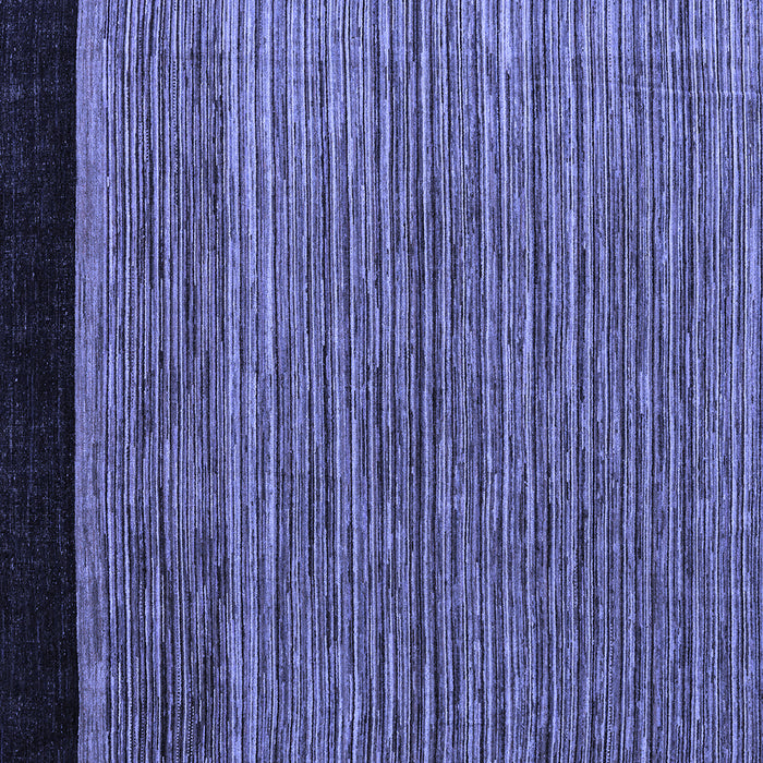 Square Machine Washable Oriental Blue Modern Rug, wshabs5032blu