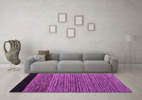 Machine Washable Oriental Purple Modern Rug, wshabs5032pur