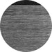 Round Oriental Gray Modern Rug, abs5032gry