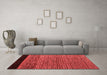 Modern Red Washable Rugs