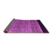 Sideview of Oriental Purple Modern Rug, abs5032pur