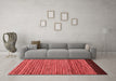 Modern Red Washable Rugs