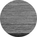 Round Oriental Gray Modern Rug, abs5033gry