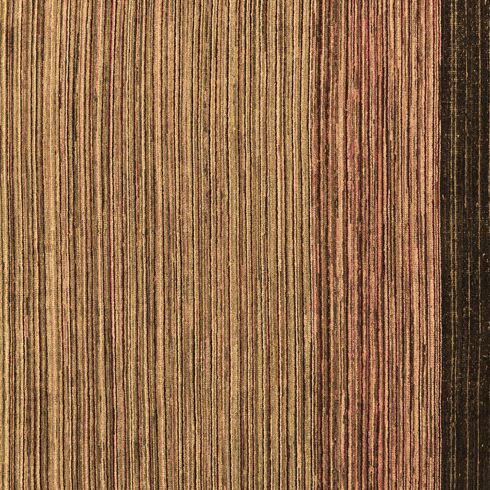 Square Machine Washable Oriental Brown Modern Rug, wshabs5033brn