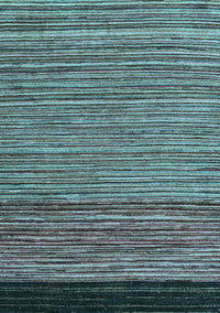 Oriental Light Blue Modern Rug, abs5033lblu