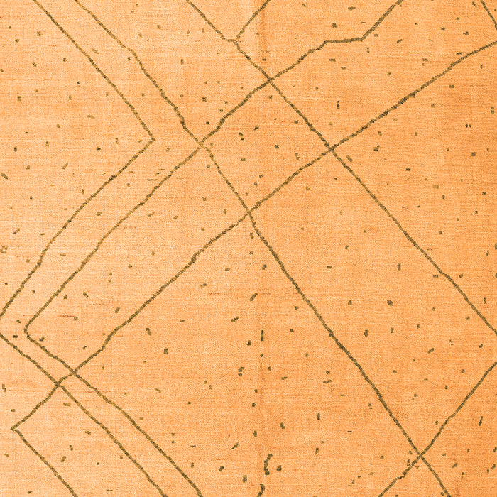 Oriental Orange Modern Rug, abs5034org