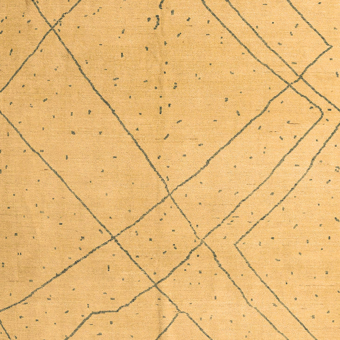 Machine Washable Oriental Brown Modern Rug, wshabs5034brn