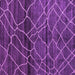 Square Machine Washable Oriental Purple Modern Area Rugs, wshabs5035pur