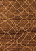 Machine Washable Oriental Orange Modern Area Rugs, wshabs5035org