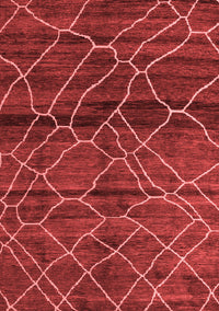 Oriental Red Modern Rug, abs5035red